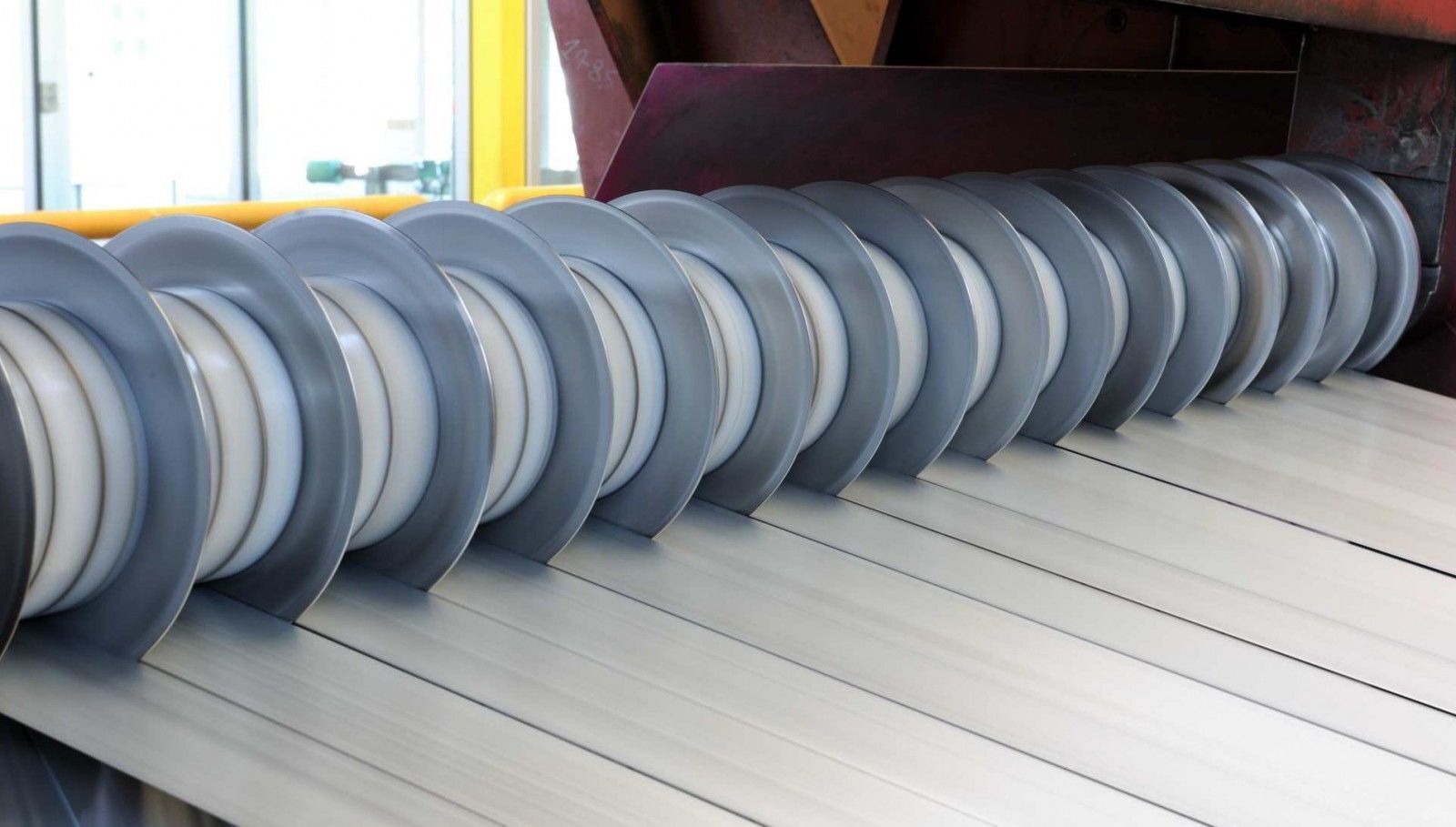 Steel coil slitting services in Canada by Armotrain Inc